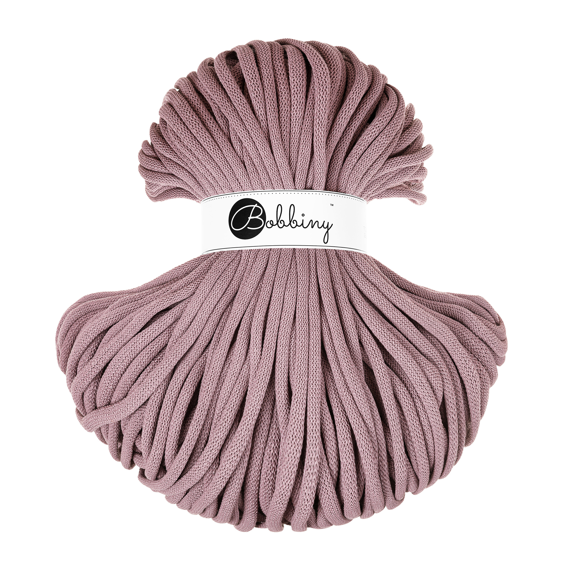 Mauve / Flechtkordel 9 mm