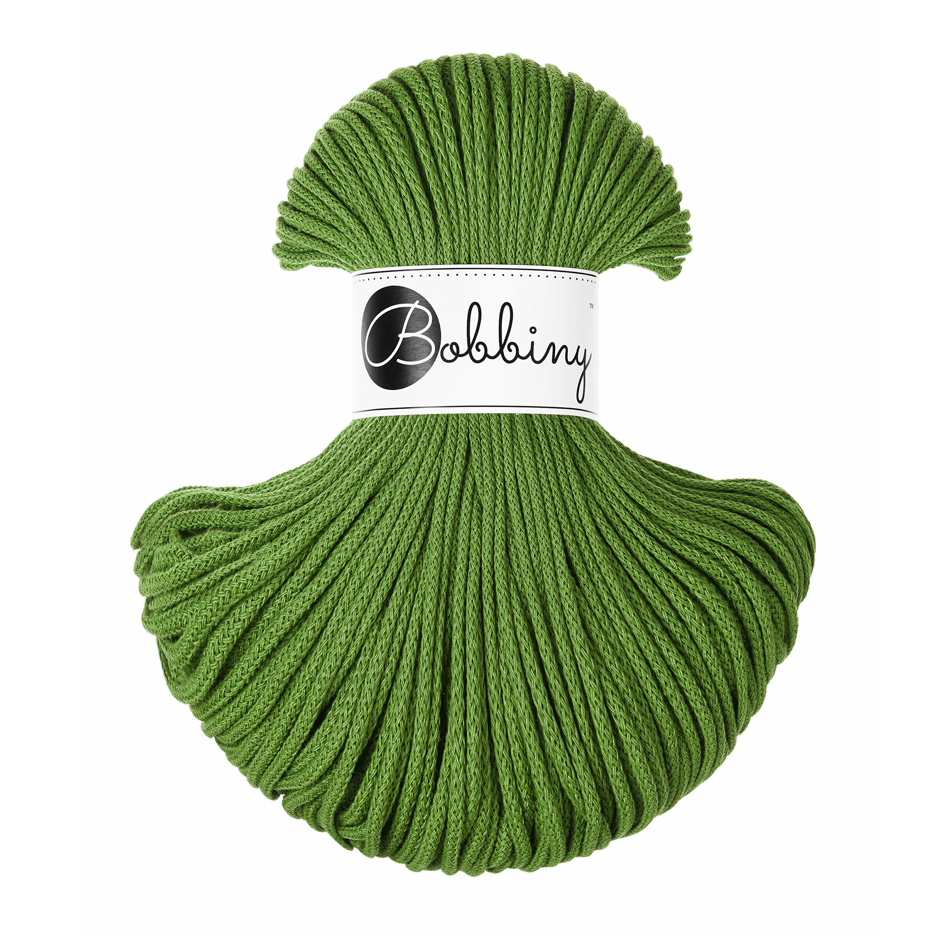 Moss Green / Flechtkordel 3 mm