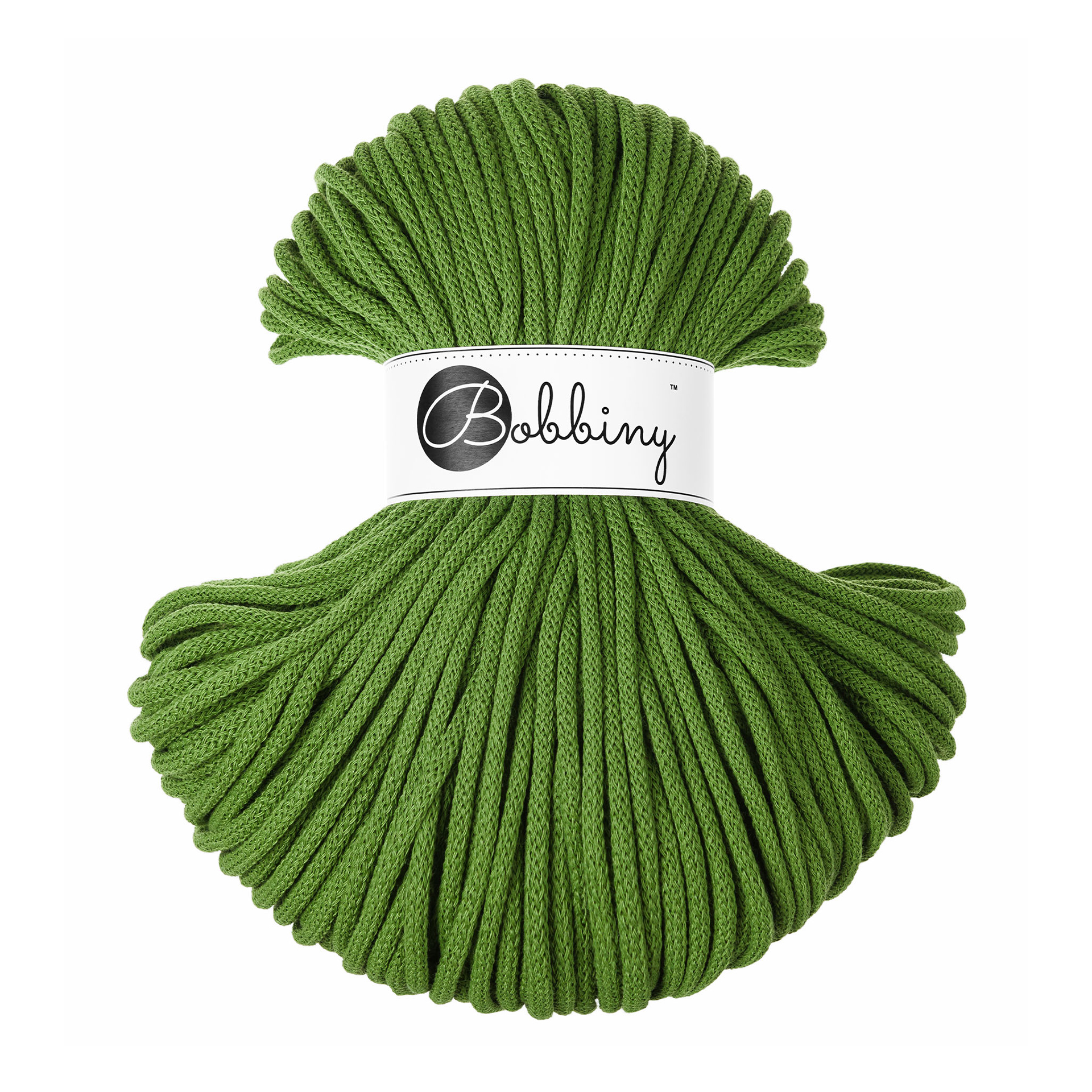 Moss Green / Flechtkordel 5 mm